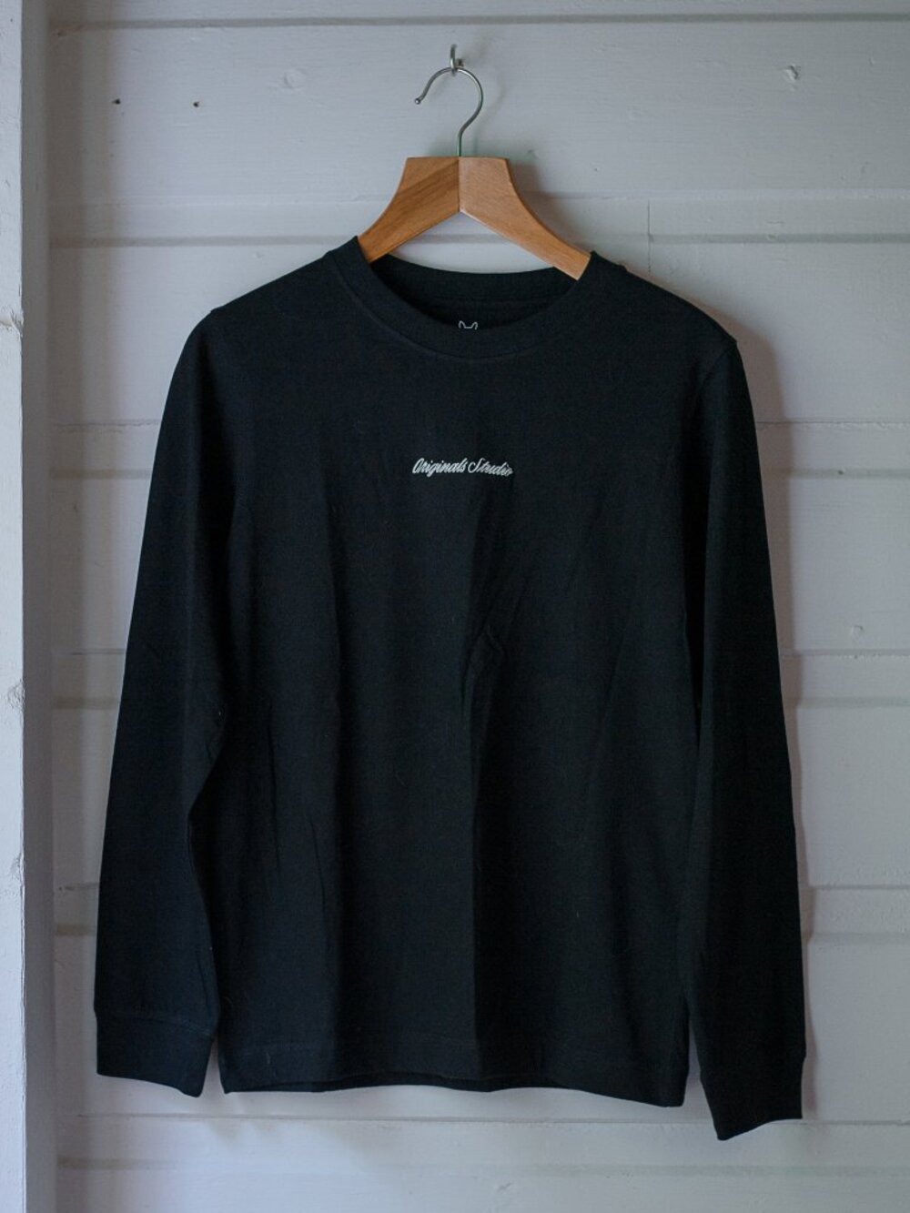 Jack & Jones Junior Black Long Sleeve Graphic Shirt Originals Studio 14 Yrs